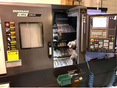 TORNIO 4 ASSI LYNX 220 LSY CON CONTRO MANDRINO